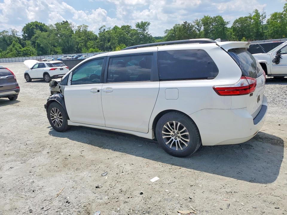 2019 Toyota Sienna VIN 5TDYZ3DC6KS967033 COPART salvage auction — FRONT END, Sc - Cert Of Title-Salvage, sold $4,600 on 2026-07-29 (photo 2)