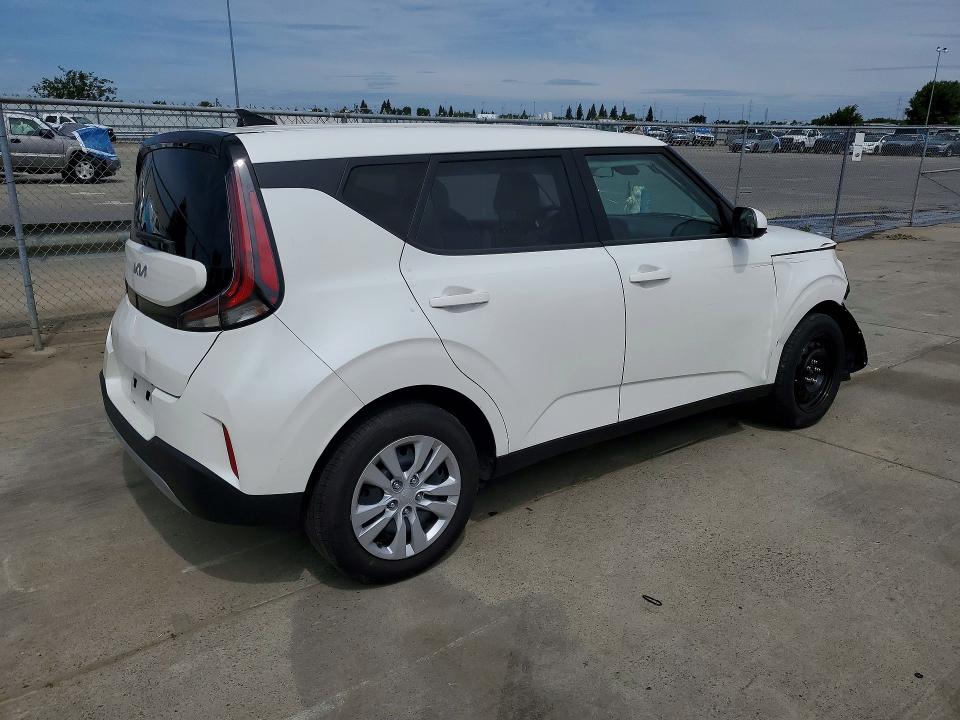 2025 Kia Soul VIN KNDJ23AU3S7935198 COPART salvage auction — FRONT END, NV - CERTIFICATE OF TITLE, sold $100 on 2026-07-28 (photo 3)
