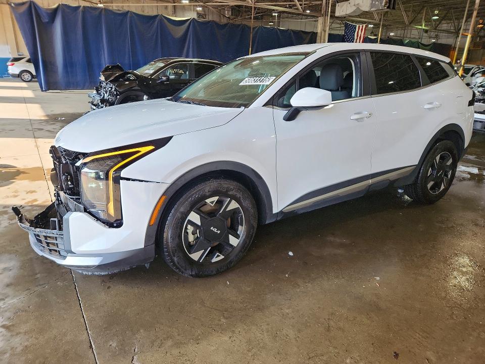 2026 Kia Sportage VIN 5XYK23DF2TG356029 COPART salvage auction — FRONT END, MI - SCRAP CERTIFICATE OF TITLE, sold $8,700 on 2026-07-27 (photo 1)