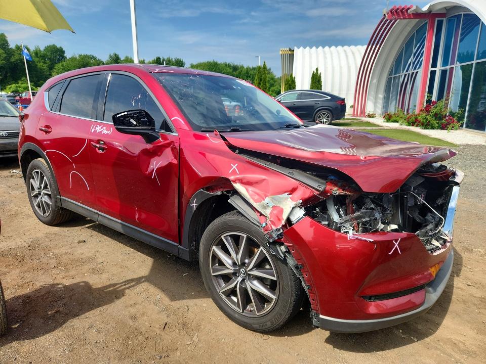 2018 Mazda Cx-5 VIN JM3KFBDM1J0356126 COPART salvage auction — FRONT END, Ct - Cert Of Title-Salvage, sold $4,300 on 2026-07-23 (photo 4)
