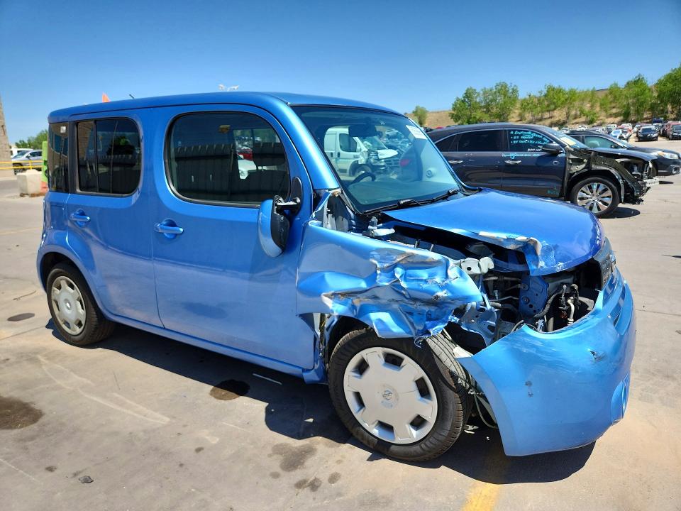2014 Nissan Cube VIN JN8AZ2KR2ET350922 COPART salvage auction — FRONT END, Co - Public - Salvage Title, sold $700 on 2026-07-27 (photo 4)