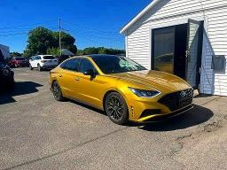 2020 Hyundai Sonata VIN 5NPEJ4J2XLH016739 COPART salvage auction — MINOR DENT/SCRATCHES, Ny - Certificate Of Title (P), sold $8,900 on 2026-07-30 (photo 4)