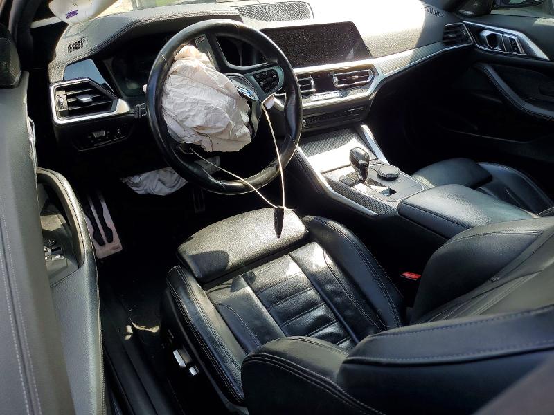 2021 BMW M4 VIN WBA13AR0XMCF61542 COPART salvage auction — FRONT END, Ny - Mv-907A Salvage Certificate, sold $19,400 on 2026-08-06 (photo 8)