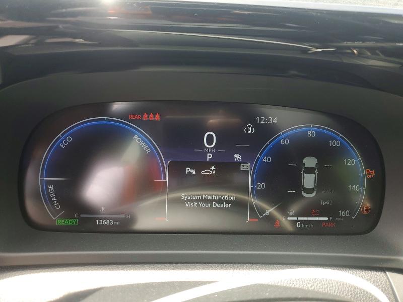 2026 Toyota Crown VIN JTDAAAAF0T3043234 COPART salvage auction — FRONT END, VA - CERT OF TITLE - SALVAGE, sold $11,300 on 2026-07-21 (photo 9)