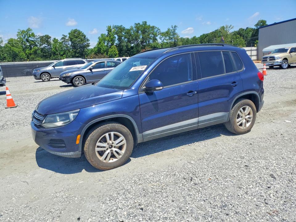 2015 Volkswagen VIN WVGAV7AX3FW510743 COPART salvage auction — REAR END, Sc - Certificate Of Title, sold $925 on 2026-07-06 (photo 1)
