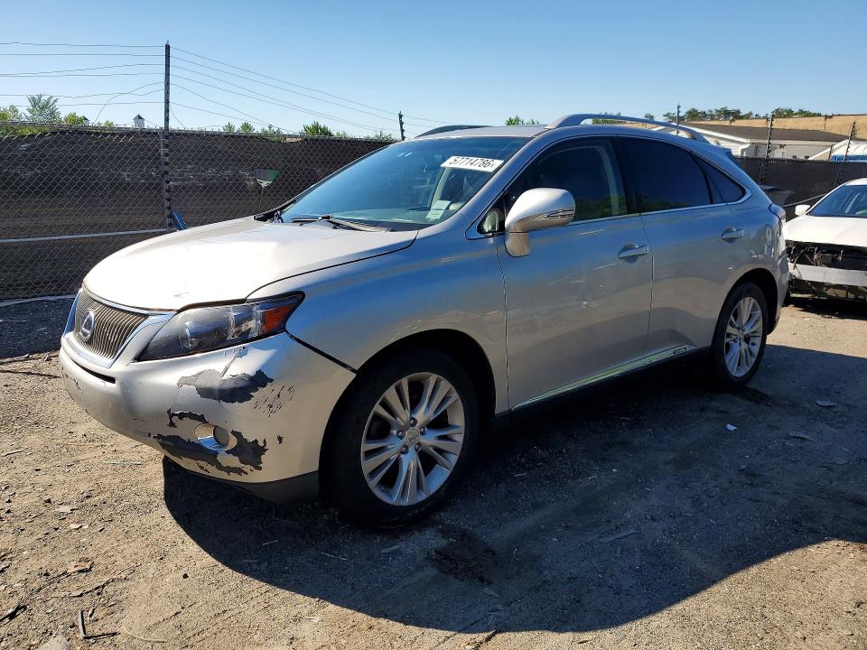 2010 Lexus Rx VIN JTJBC1BA3A2028101 COPART salvage auction — FRONT END, Ga - Certificate Of Title, sold $2,850 on 2026-07-09 (photo 1)