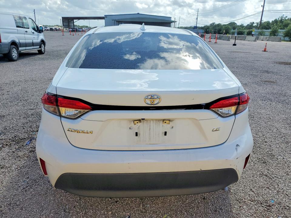 2023 Toyota Corolla VIN 5YFB4MDE6PP024507 COPART salvage auction — FRONT END, Tx - Salvage Vehicle Title, sold $150 on 2026-07-30 (photo 6)