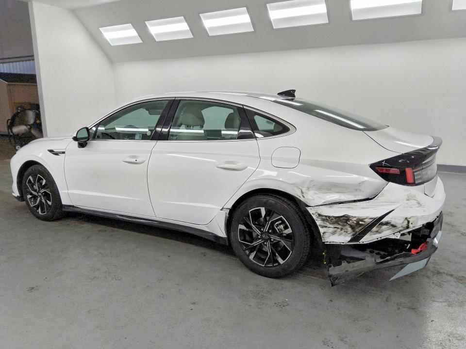 2025 Hyundai Sonata VIN KMHL64JA7SA466429 COPART salvage auction — REAR END, AZ - CERT OF TITLE - SALVAGE, sold $8,300 on 2026-07-15 (photo 2)