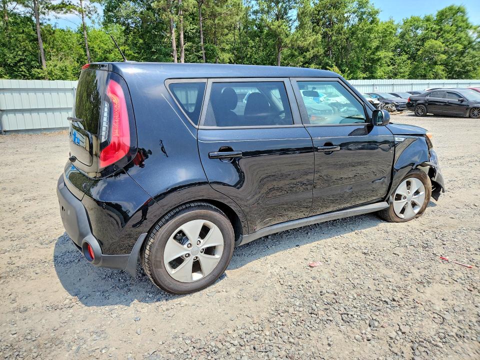 2016 Kia VIN KNDJN2A24G7375487 COPART salvage auction — FRONT END, GA - CERT OF TITLE-SALVAGE, sold $1,100 on 2026-07-07 (photo 3)