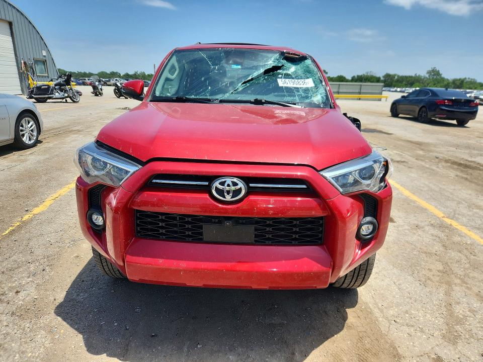 2024 Toyota VIN JTENU5JR2R6218466 COPART salvage auction — SIDE, Oh - Cert Of Title-Salvage, sold $11,500 on 2026-07-13 (photo 5)