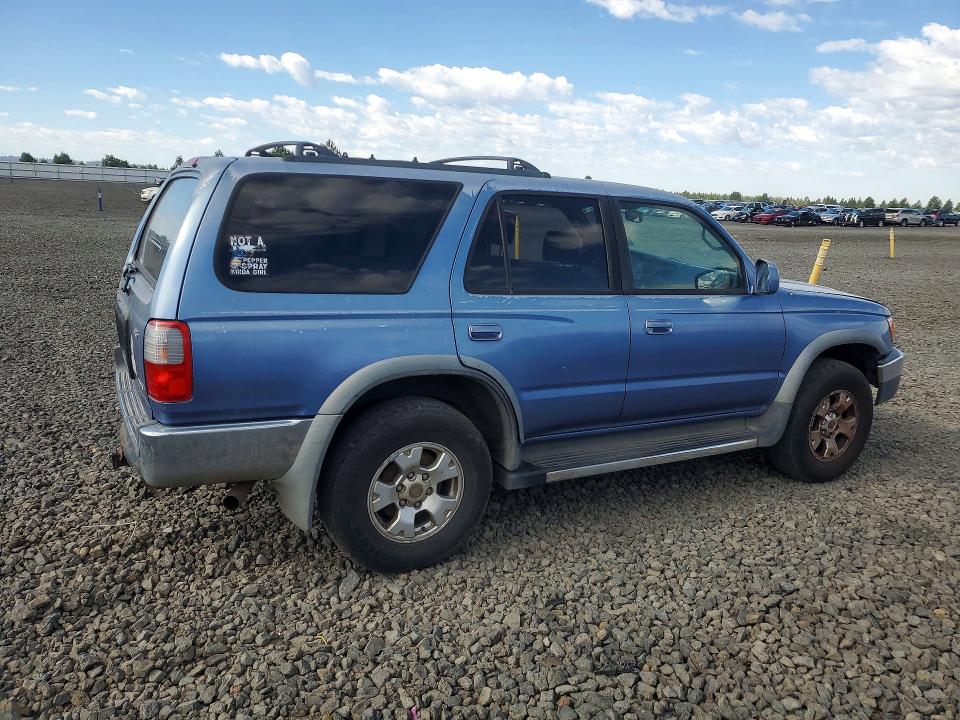 2000 Toyota 4runner VIN JT3GN86R7Y0142253 COPART salvage auction — FRONT END, Wa - Bill Of Sale, sold $975 on 2026-07-15 (photo 3)