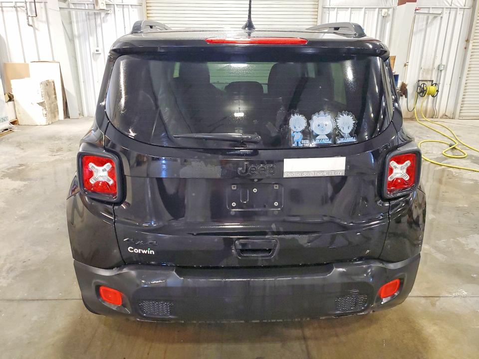 2018 Jeep Renegade VIN ZACCJBAB5JPH38135 COPART salvage auction — HAIL, Id - Salvage Certificate Of Title, sold $1,450 on 2026-07-20 (photo 6)