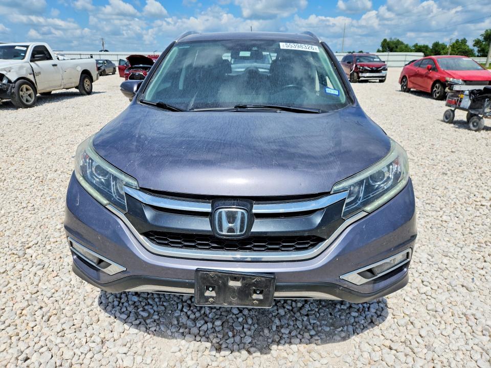 2016 Honda VIN 5J6RM3H93GL016485 COPART salvage auction — REAR END, Tx - Salvage Vehicle Title, sold $4,800 on 2026-07-02 (photo 5)