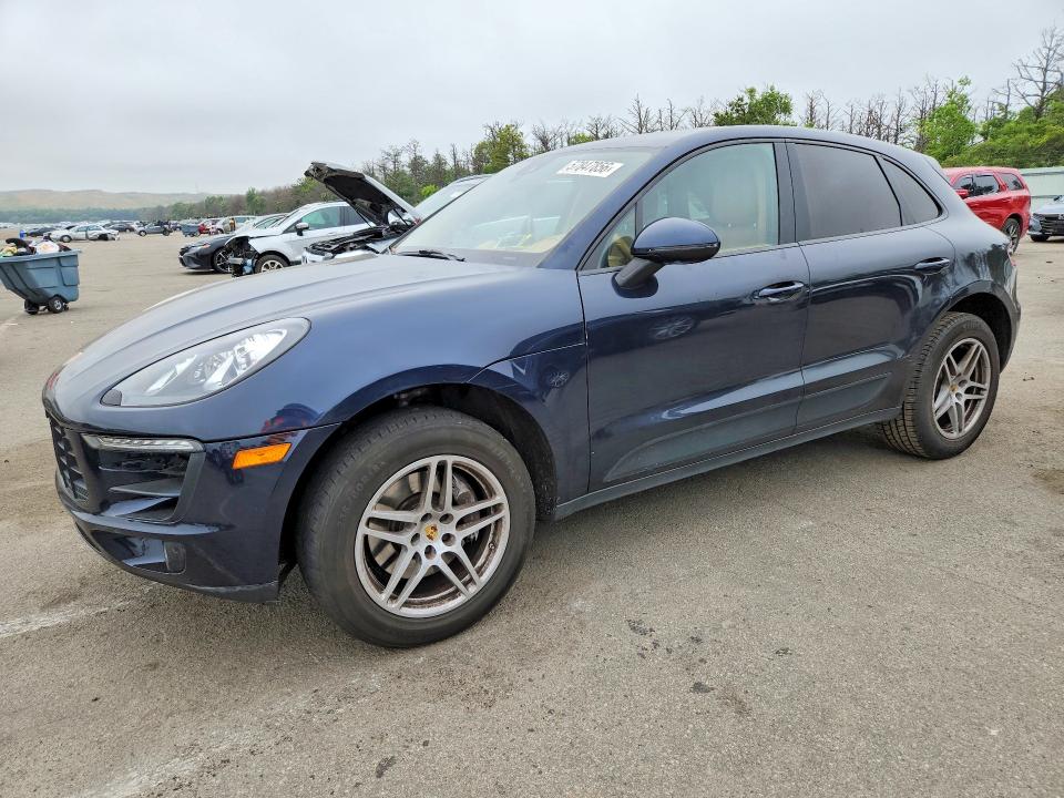 2017 Porsche Macan VIN WP1AA2A58HLB02677 COPART salvage auction — MECHANICAL, NY - CERTIFICATE OF TITLE, sold $7,400 on 2026-07-08 (photo 1)