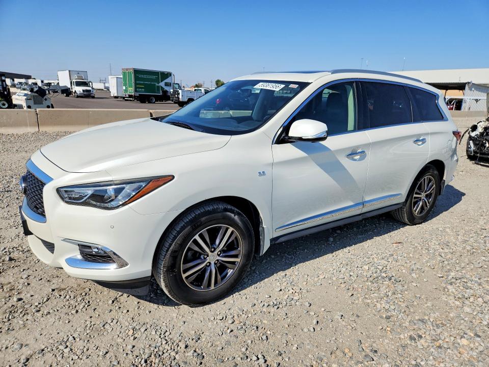2017 Infiniti Qx60 VIN 5N1DL0MM2HC553213 COPART salvage auction — REAR END, Co - Certificate Of Title, sold $3,750 on 2026-07-09 (photo 1)