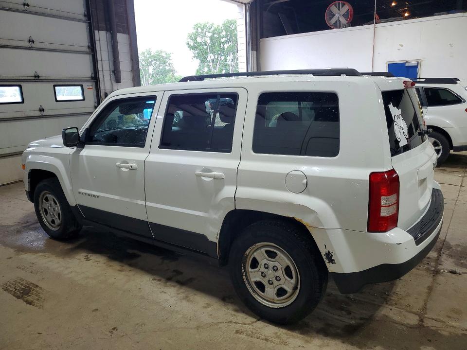 2015 Jeep Liberty (patriot) VIN 1C4NJPBAXFD386557 COPART salvage auction — REAR END, Mn - Cert Of Title-Prior Salvage, sold $875 on 2026-07-09 (photo 2)