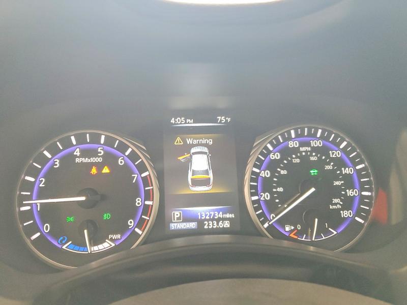 2014 Infiniti Q50 VIN JN1AV7AR3EM702019 COPART salvage auction — SIDE, PA - CERTIFICATE OF SALVAGE, sold $2,000 on 2026-07-22 (photo 9)