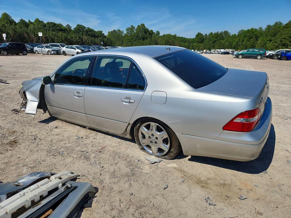 2004 Lexus Ls 430 VIN JTHBN36F440133405 COPART salvage auction — FRONT END, Va - Cert Of Title - Salvage, sold $725 on 2026-07-06 (photo 2)