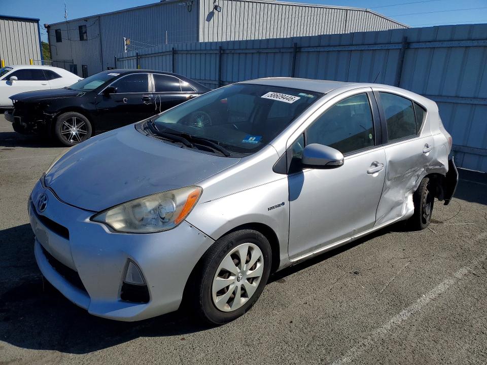 2012 Toyota Prius VIN JTDKDTB32C1001400 COPART salvage auction — SIDE, Nj - Dis/Dlr/Exp Only Clean Title, sold $975 on 2026-07-25 (photo 1)