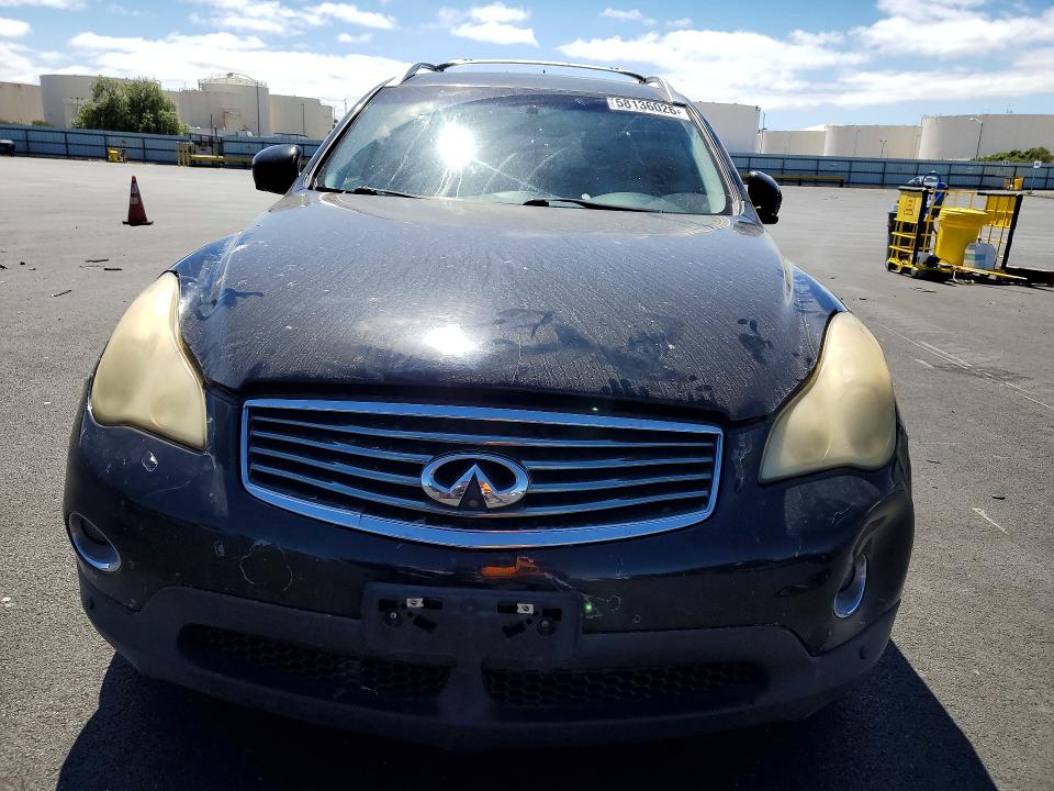 2010 Infiniti Ex35 VIN JN1AJ0HP9AM702088 COPART salvage auction — SIDE, Ca - Salvage Certificate, sold $425 on 2026-07-06 (photo 5)