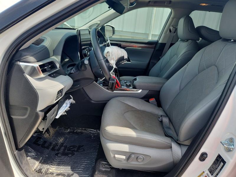 2024 Toyota Highlander VIN 5TDKDRBH5RS564595 COPART salvage auction — FRONT END, Mn - Cert Of Title-Salvage, sold $18,600 on 2026-07-02 (photo 7)