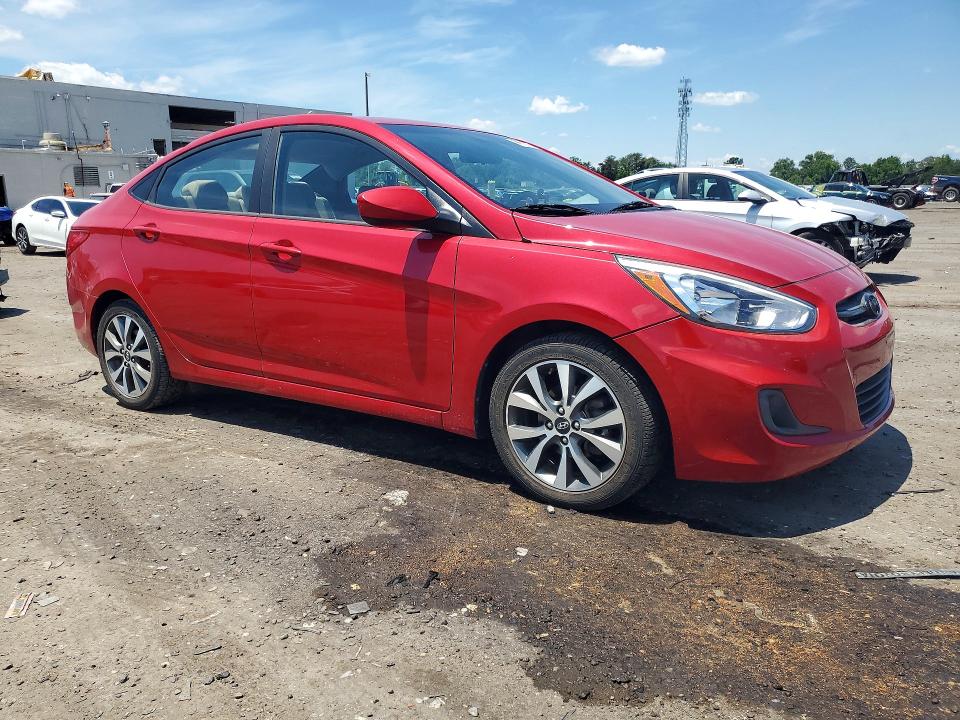 2017 Hyundai VIN KMHCT4AE3HU255344 COPART salvage auction — REAR END, Va - Cert Of Title - Salvage, sold $1,800 on 2026-07-08 (photo 4)