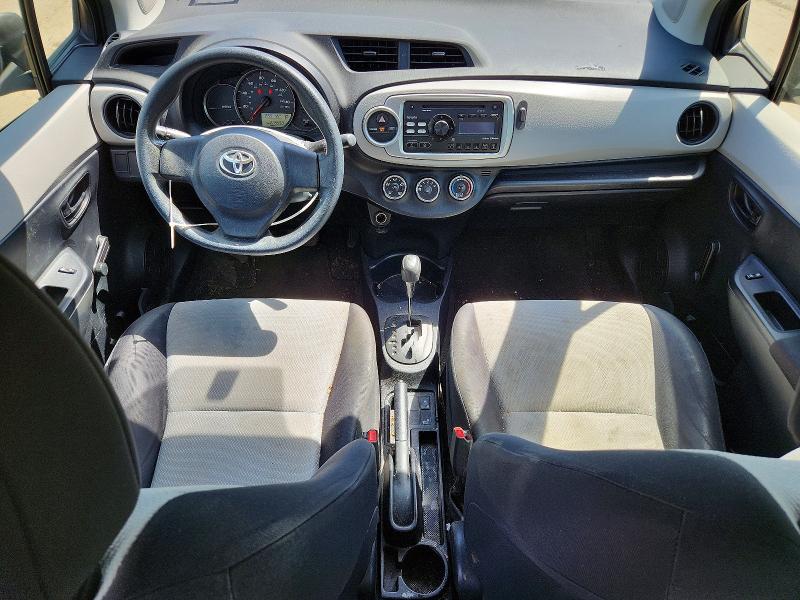 2014 Toyota Yaris VIN JTDKTUD36ED587395 COPART salvage auction — FRONT END, Ny - Mv-907A Salvage Certificate, sold $750 on 2026-07-14 (photo 8)
