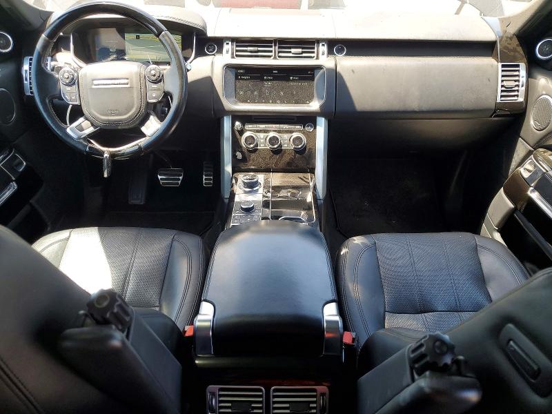 2017 Land rover RANGE ROVER VIN SALGS2FE4HA349068 COPART salvage auction — FRONT END, Ca - Salvage Certificate, sold $11,500 on 2026-07-20 (photo 8)