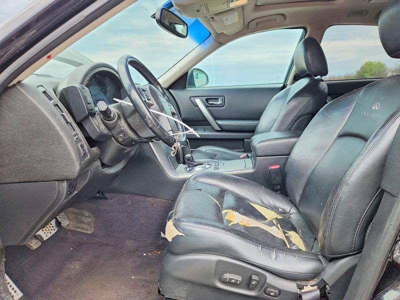 2007 Infiniti Fx VIN JNRAS08W67X209090 COPART salvage auction — FRONT END, Ny - Mv-907A Salvage Certificate, sold $400 on 2026-07-13 (photo 7)