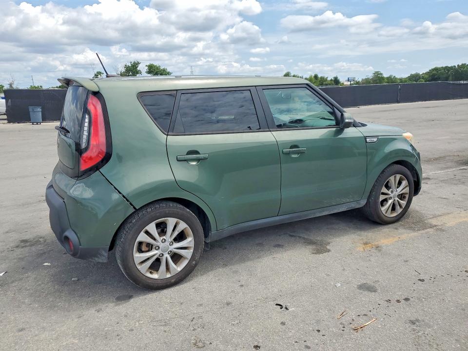 2014 Kia Soul VIN KNDJP3A50E7034286 COPART salvage auction — FRONT END, Fl - Cert Of Title Slvg Rebuildable, sold $475 on 2026-07-14 (photo 3)