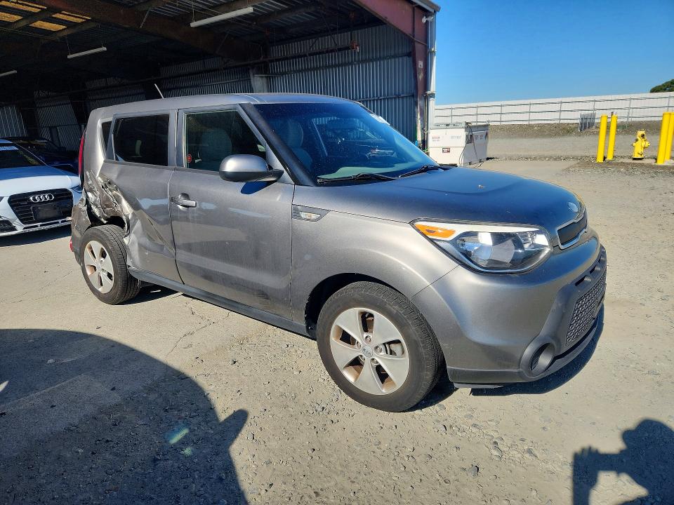 2014 Kia Soul VIN KNDJN2A26E7019751 COPART salvage auction — SIDE, Ca - Salvage Certificate, sold $850 on 2026-07-13 (photo 4)