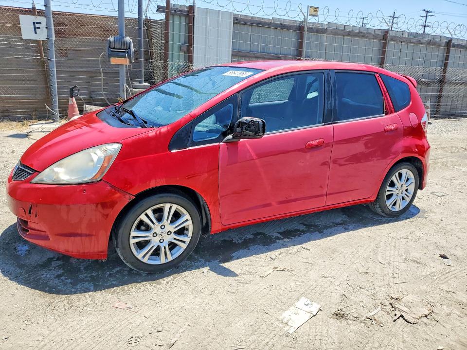 2009 Honda Fit VIN JHMGE88459S011517 COPART salvage auction — MINOR DENT/SCRATCHES, Ca - Dlr/Dis/Exp Only Salvage Title, sold $900 on 2026-07-06 (photo 1)