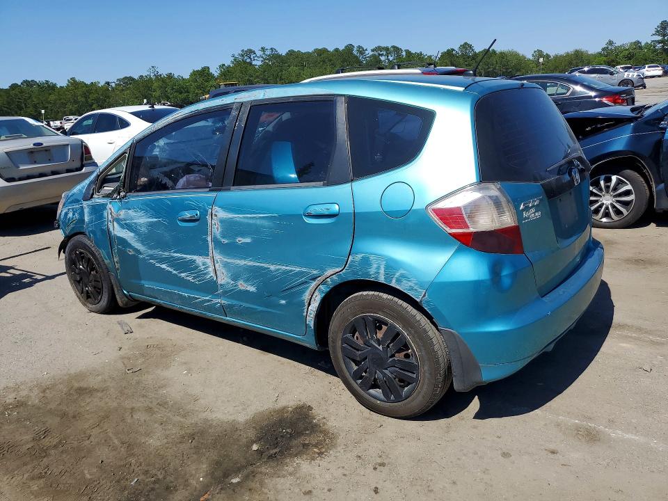 2013 Honda Fit VIN JHMGE8H38DC023039 COPART salvage auction — ROLLOVER, Ga - Bill Of Sale - Parts Only, sold $325 on 2026-07-16 (photo 2)