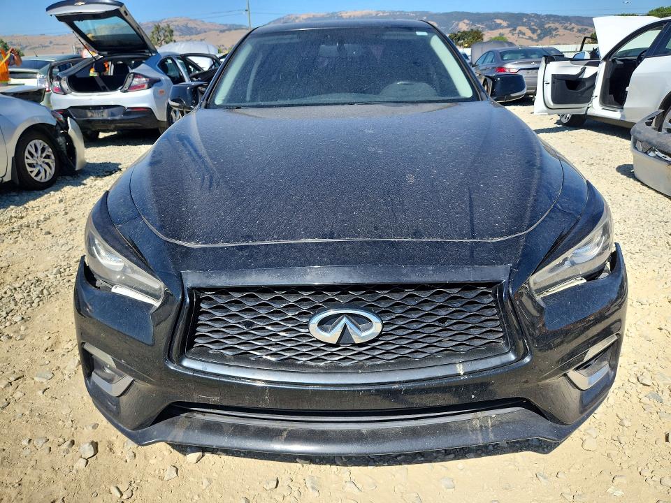 2018 Infiniti Q50 VIN JN1EV7APXJM356237 COPART salvage auction — VANDALISM, Ca - Salvage Certificate, sold $60 on 2026-07-28 (photo 5)