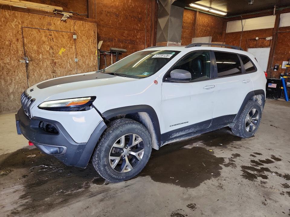2016 Jeep Cherokee VIN 1C4PJMBS1GW320520 COPART salvage auction — FRONT END, PA - CERTIFICATE OF SALVAGE, sold $1,050 on 2026-07-02 (photo 1)
