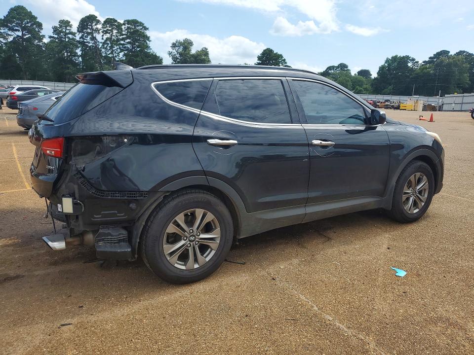 2015 Hyundai Santa fe VIN 5XYZU3LB3FG276458 COPART salvage auction — REAR END, Tx - Salvage Vehicle Title, sold $2,750 on 2026-07-13 (photo 3)