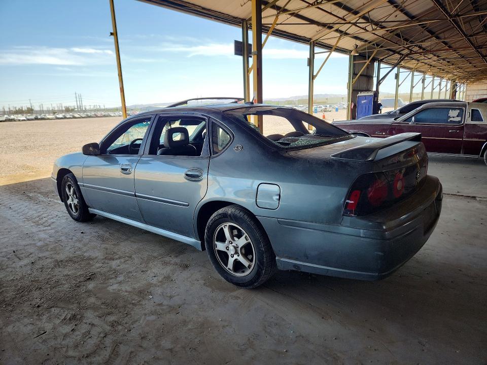 2005 Chevrolet Impala VIN 2G1WH52K459232119 COPART salvage auction — VANDALISM, Az - Certificate Of Title, sold $475 on 2026-08-03 (photo 2)