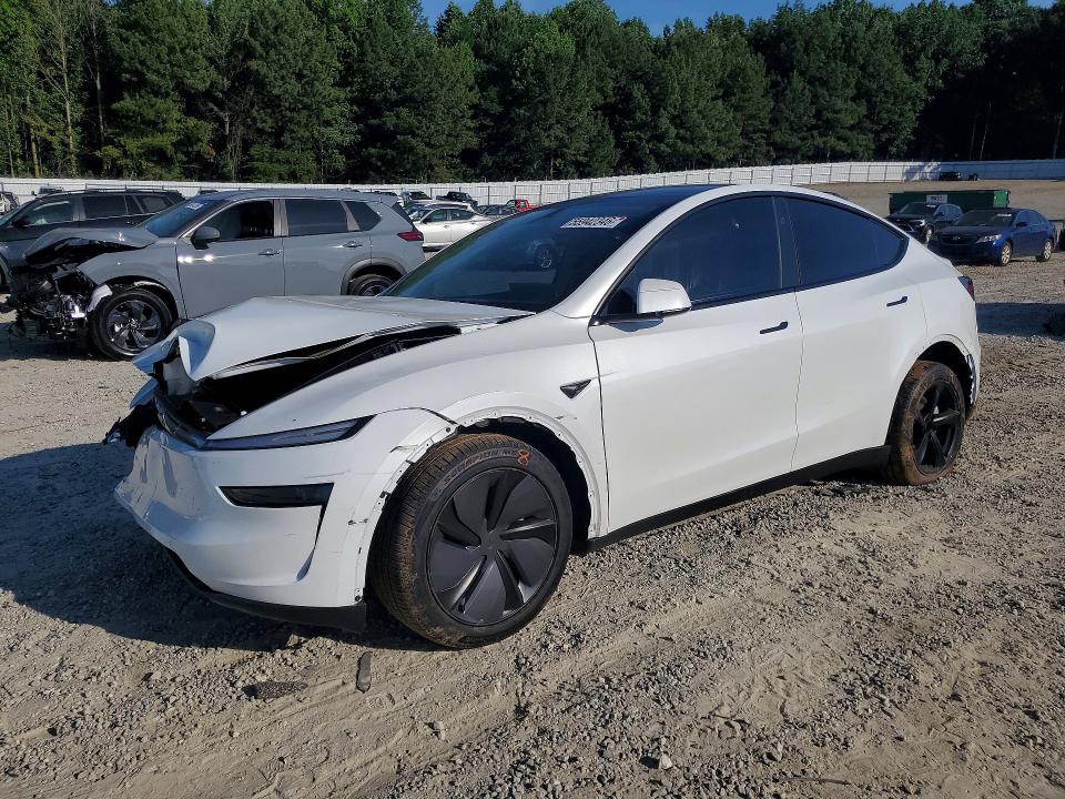 2026 Tesla Model y VIN 7SAYGDEE7TA447327 COPART salvage auction — VANDALISM, GA - CERT OF TITLE-SALVAGE (P), sold $13,900 on 2026-07-15 (photo 1)