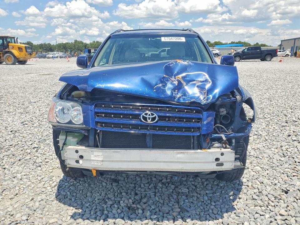 2003 Toyota Highlander VIN JTEHF21A330114532 COPART salvage auction — FRONT END, FL - CERT OF TITLE SLVG REBUILDABLE, sold $450 on 2026-07-10 (photo 5)