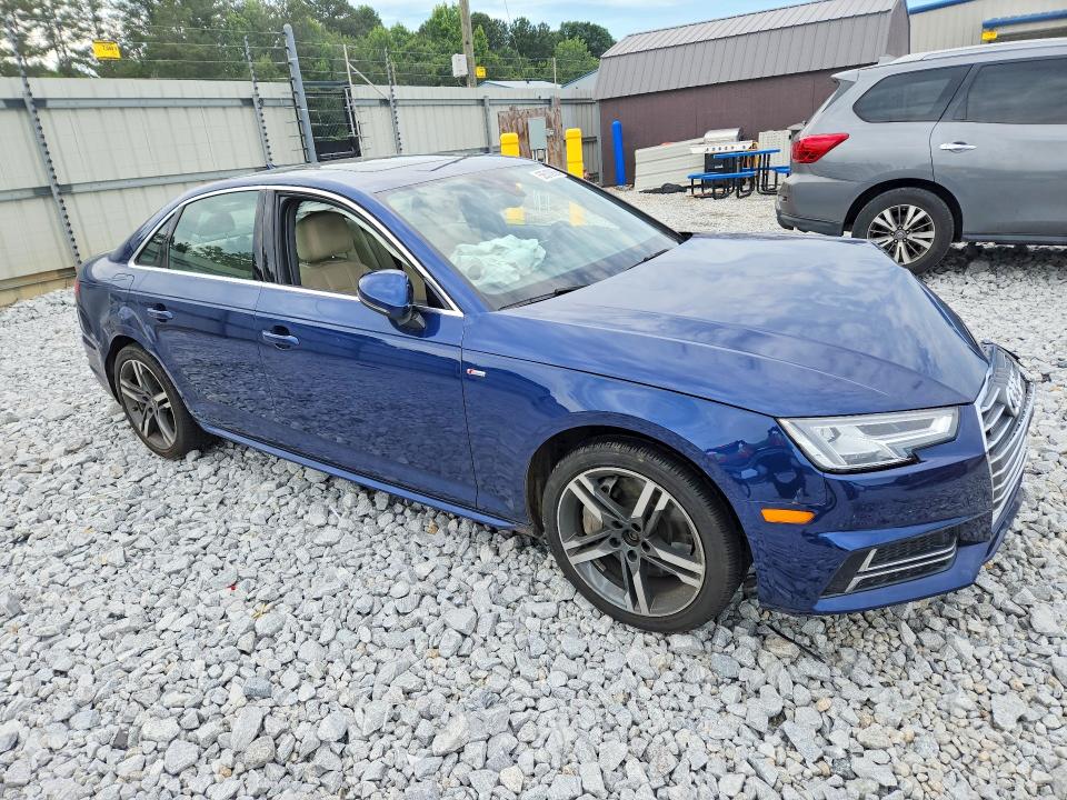 2017 Audi A4 VIN WAUENAF48HN037249 COPART salvage auction — FRONT END, Ga - Cert Of Title-Salvage, sold $1,800 on 2026-07-28 (photo 4)