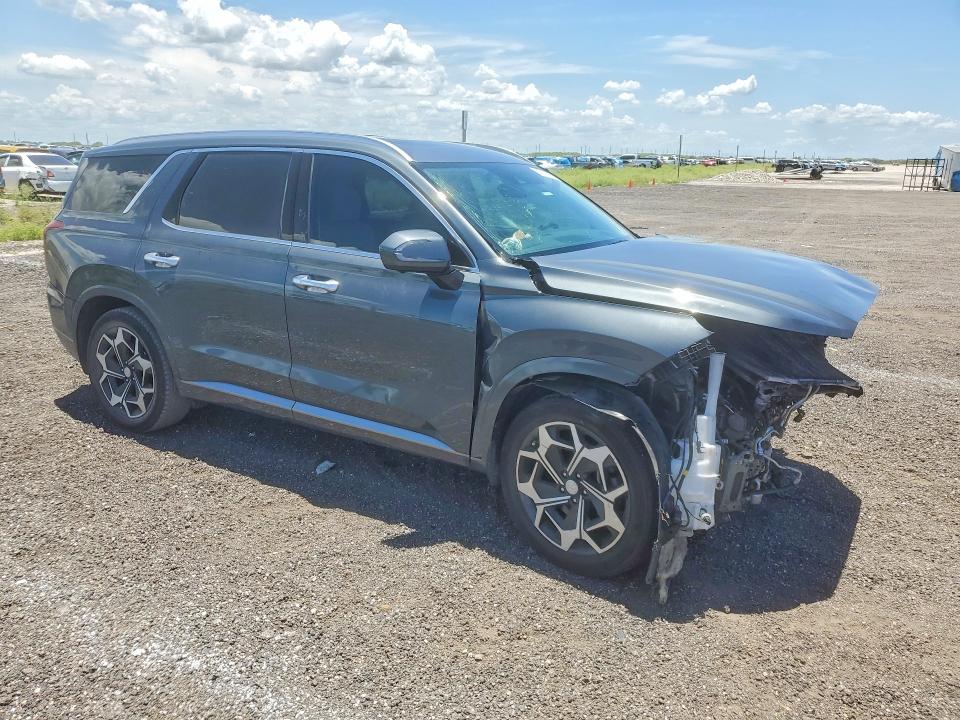 2022 Hyundai Palisade VIN KM8R74HE6NU342882 COPART salvage auction — FRONT END, Fl - Certificate Of Destruction, sold $2,500 on 2026-07-06 (photo 4)