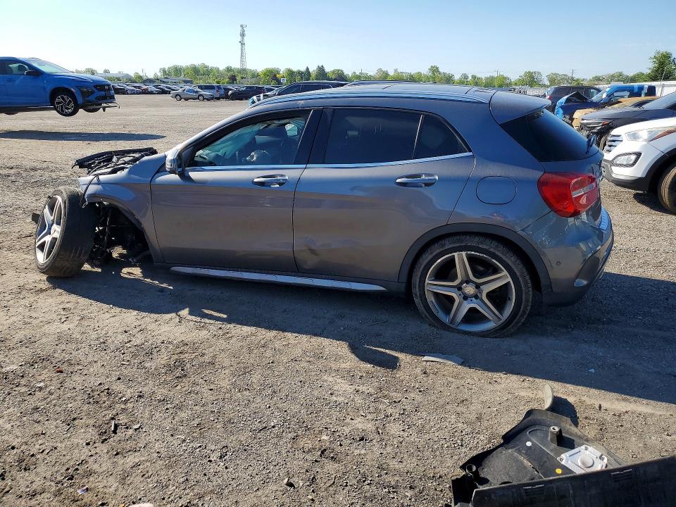 2017 Mercedes-benz Gla-klasse VIN WDCTG4GB6HJ326845 COPART salvage auction — FRONT END, Salvage Title, sold $1,850 on 2026-08-13 (photo 2)