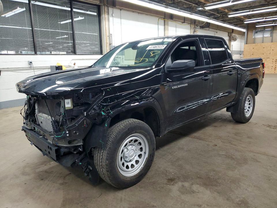 2025 Chevrolet Colorado VIN 1GCPSBEK7S1173204 COPART salvage auction — FRONT END, Va - Cert Of Title - Salvage, sold $7,200 on 2026-07-23 (photo 1)