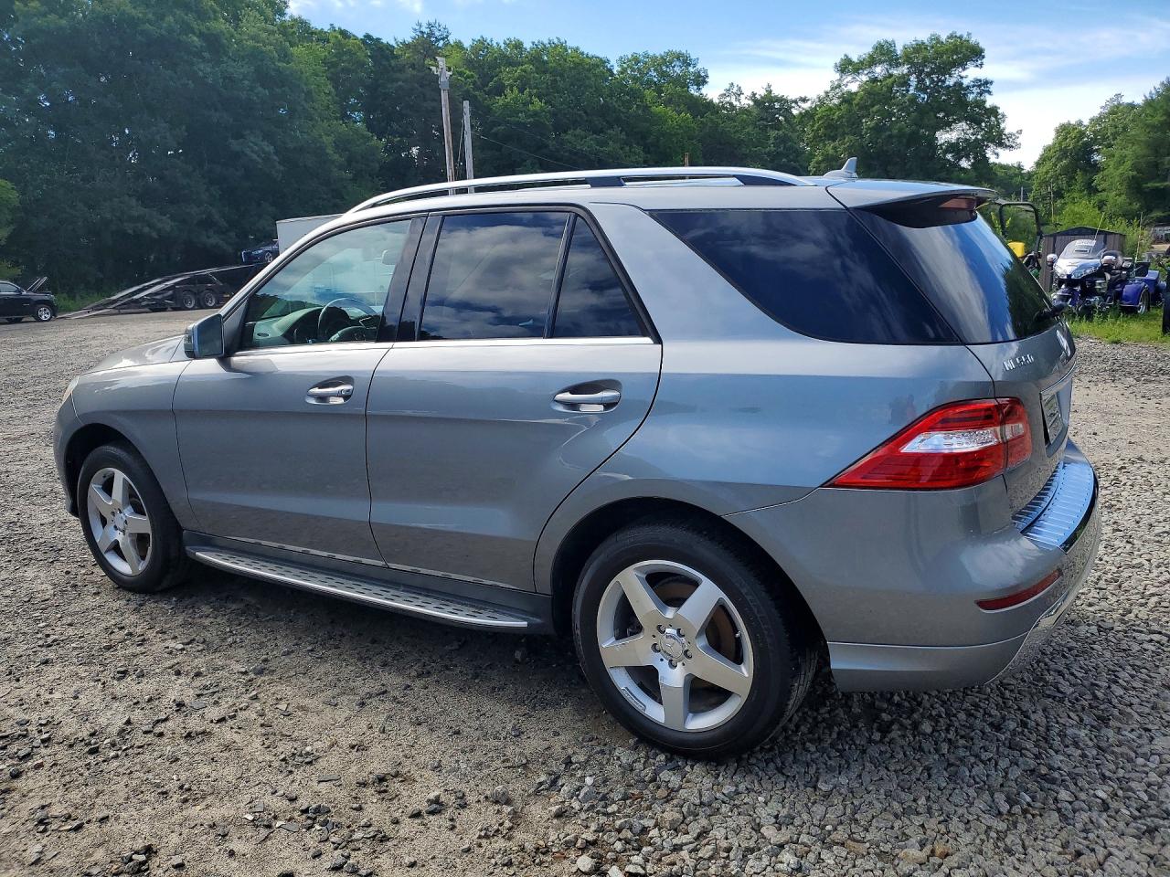 2014 Mercedes-Benz ML-Class VIN 4JGDA7DBXEA299058 COPART salvage auction — Minor Dent/Scratches, NH - CERTIFICATE OF TITLE, sold $4,300 on 2026-07-01 (photo 2)