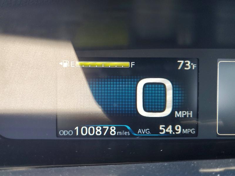 2019 Toyota Prius VIN JTDKARFU3K3075944 COPART salvage auction — SIDE, Ca - Salvage Certificate, sold $7,200 on 2026-07-06 (photo 9)