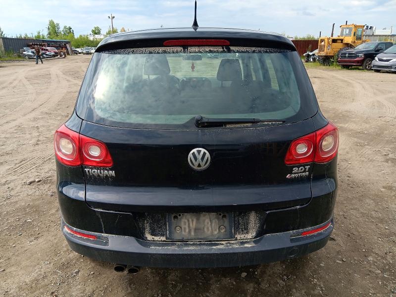 2011 Volkswagen Tiguan VIN WVGBV7AX5BW557450 COPART salvage auction — FRONT END, Ak - Bill Of Sale- Salvage, sold $25 on 2026-07-21 (photo 6)