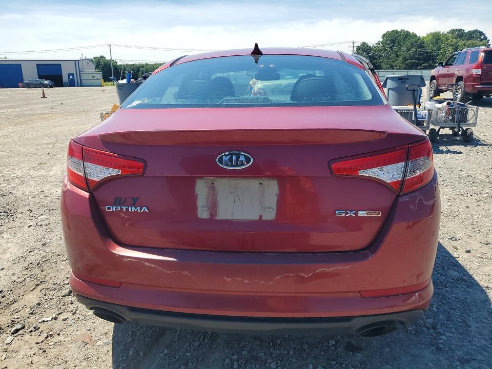 2012 Kia Optima VIN 5XXGR4A6XCG053192 COPART salvage auction — SIDE, Ar - Cert Of Title-Salvage, sold $475 on 2026-07-20 (photo 6)