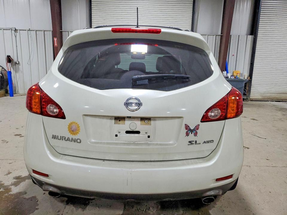 2010 Nissan Murano VIN JN8AZ1MW3AW133322 COPART salvage auction — SIDE, PA - CERTIFICATE OF SALVAGE, sold $450 on 2026-07-15 (photo 6)