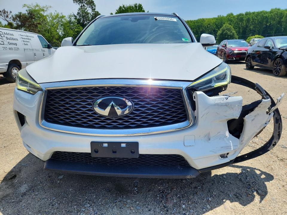 2019 Infiniti VIN 3PCAJ5M11KF135705 COPART salvage auction — FRONT END, Va - Certificate Of Title, sold $1,150 on 2026-07-28 (photo 5)