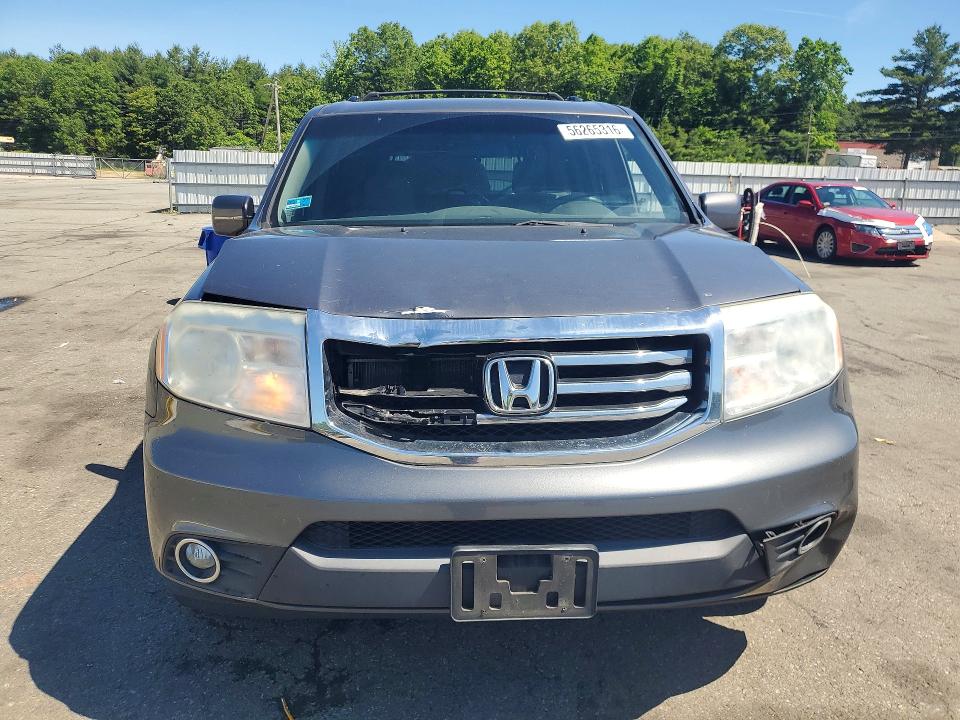 2012 Honda Pilot VIN 5FNYF4H40CB084889 COPART salvage auction — FRONT END, Ri - Salvage Certificate Of Title, sold $325 on 2026-07-28 (photo 5)